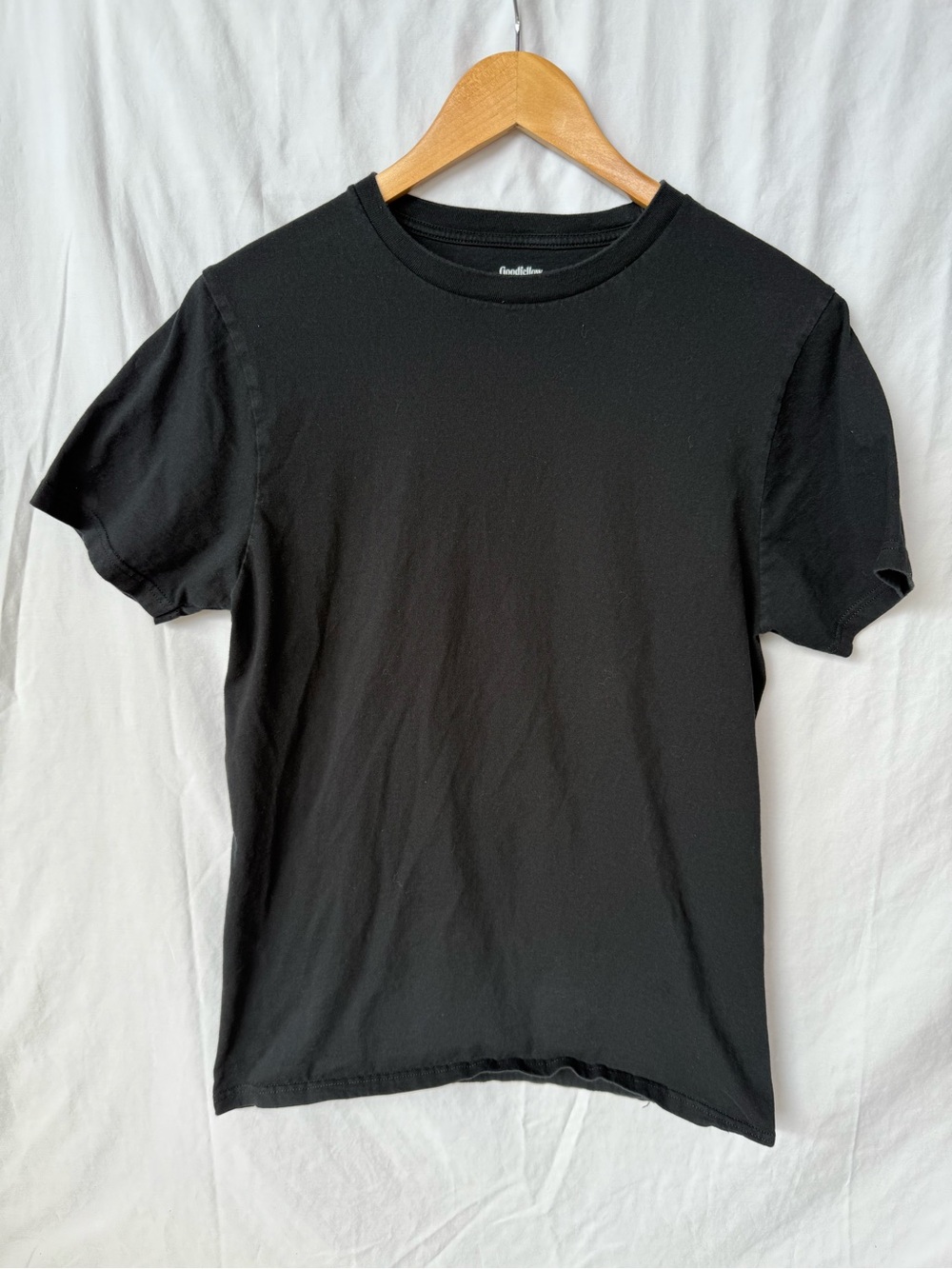 Goodfellow & Co Black Short Sleeve Crewneck Tee